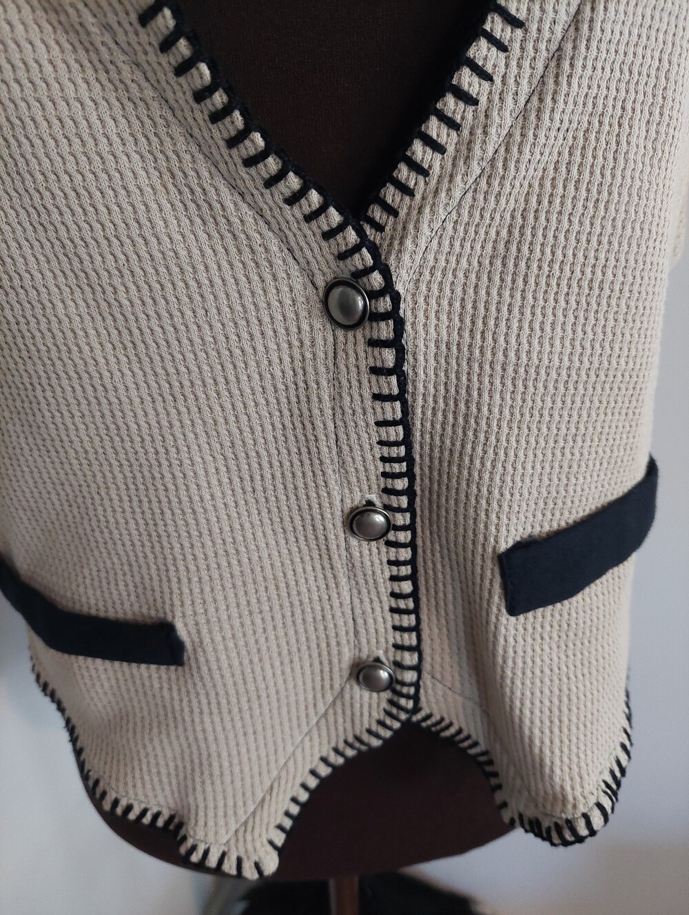 Y2K Colorblock Vest - Picture 3 of 6